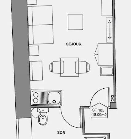 Apartment 105 Immeuble Perseverance